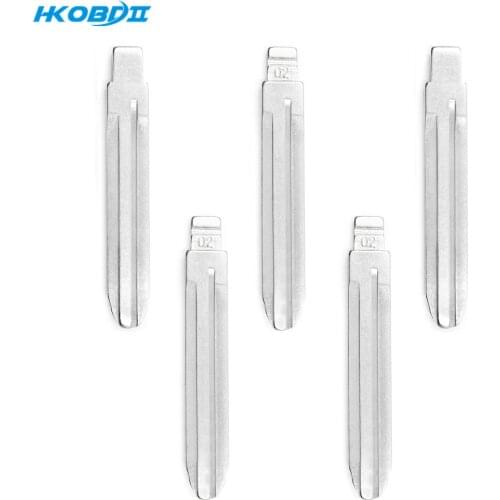 HKOBDII #02 TOY43 for Toyota Camry Corolla Brand New Metal Uncut Flip for KD for Xhorse for JMD Key Remote Car Key Blade
