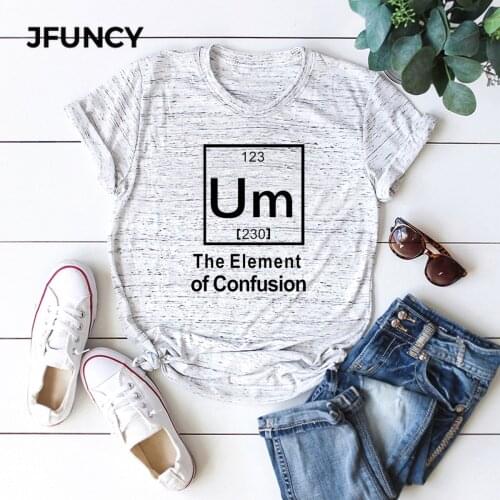 JFUNCY 4XL 5XL Plus Size Casual Women T-Shirt Cotton Print Funny T Shirts Summer Short Sleeve Cute Tee Shirt Woman Tops