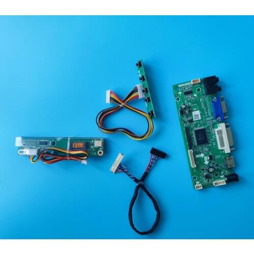 LTN156AT01-B02/B01/A01/D02 15.6" 1366X768 Controller board M.NT68676 kit Audio DVI VGA LCD LVDS For HDMI-compatible Screen