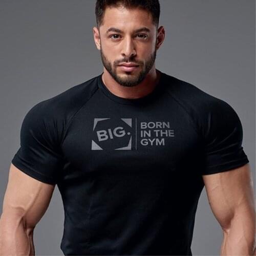 Short Sleeve T-shirts For Men Muscle aesthetics China
