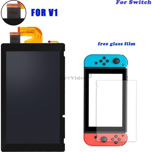 New Original LCD Display Screen for Nintendo Switch NS Console Lcd Touch Screen Full Assembly +Glass Film