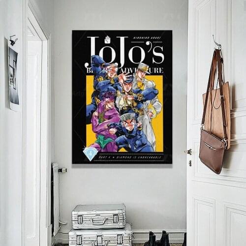 Premium Wall Art Poster Japanese Anime Canvas Painting Decor For Home Dorm Office Modular Canvas Pictures