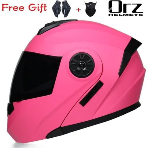 DOT Women Female Dual Lens Helmet Motorcycle Helmet Full Face Helmets Racing Helmets Capacetes Para Moto Casco Motocross