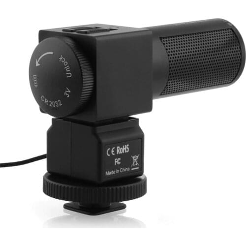 Takstar SGC-698 Stereo Microphone Camera Microphone for Nikon Canon DSLR Camera DV Camcorder Photography interview recording