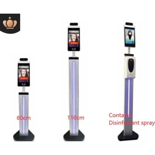 Face recognition thermometer access control card infrared thermal imaging detection all-in-one machine factory direct sales