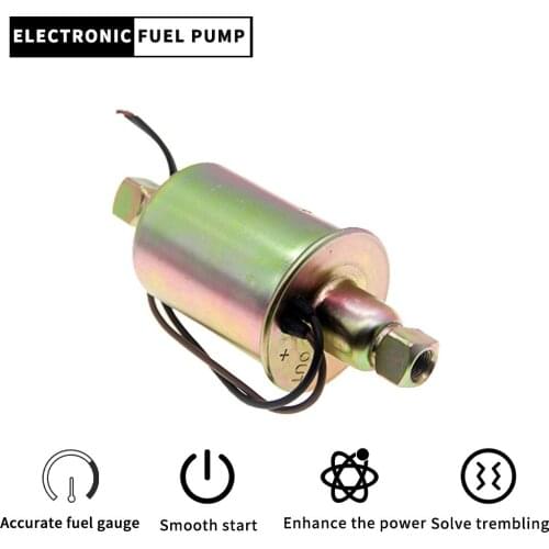 Low pressure Universal Electronic Fuel Pump E-8012S E8012S 12V Gas for Diesel Inline pump E8012S 7600