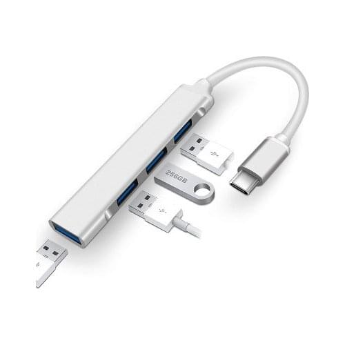 USB C HUB 3.0 Type C 3.1 4 Port Multi Splitter Adapter OTG USB for Macbook Pro 13 15 Air Mi Pro HUAWEI PC Accessories