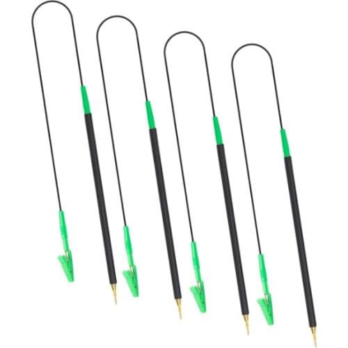 4pcs/set BDM Frame 4 Probes and Green Connect Cable Replacement LED BDM FRAME OBD2 Programming ECU Board