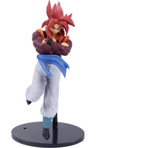 23cm PVC Dragon Ball Z Pvc Action Figures Son Goku Super Saiyan 4 Anime Dragon Ball Gt Goku Vegeta Dbz Beeldje Speelgoed