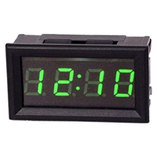 DIY Vehicle Electronic Clock Car Motorcycle Time Display Module Power-off Memory Y98C