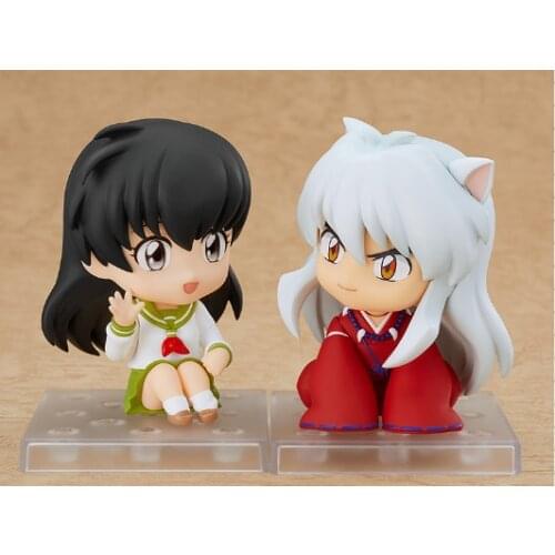 Original Inuyasha Figure Anime Figure Inuyasha Higurashi Kagome Figure Anime Chibi Figure Pvc Toys Action Figure