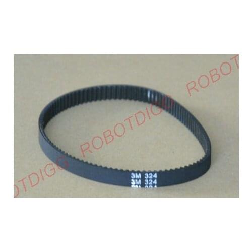 HTD 3M, Timing Belt, Closed-loop, 324mm length, 108 teeth, 6mm width