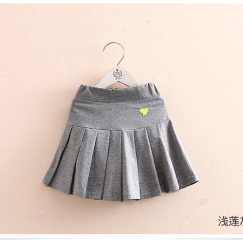 Student short skirt girls summer pleated pants childrens skirts P4436