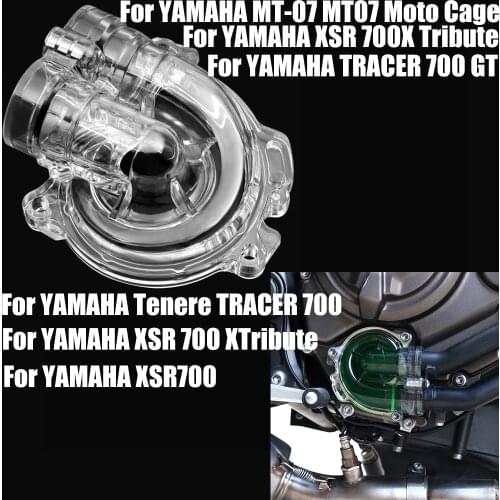 For YAMAHA Tenere TRACER XSR 700 700X XSR700X Motorcycle Engine Water Pump Cover Cooling Water Pump Cover Water Tank Pipe Cover