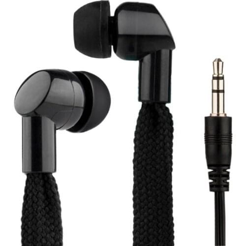 Shoelace Earphones Super Bass Stereo Headphones Headset Stereo Earbuds Running Earpieces High Quality