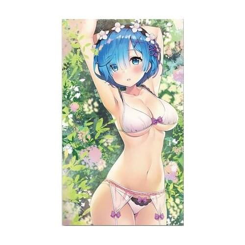 Rem Anime Girl Art Film Print Silk Poster Home Wall Decor 24x36inch