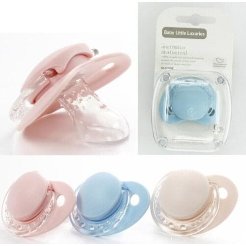 2019 New Brand Pacifier Newborn Kids Baby Boys Girl Dummy Nipples Food-grade Silicone Pacifier Orthodontic Soother 0-36Months
