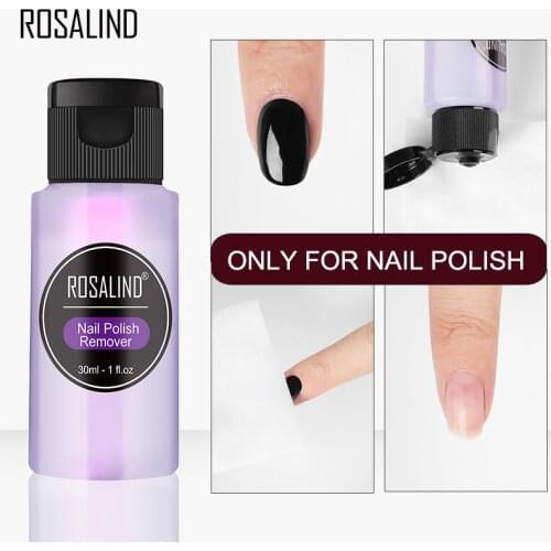 ROSALIND Remover Only For Nail Polish Remover Lint-Free Wipes Nail Clip Degreaser Art Tool For Manicure Nail Cleaner