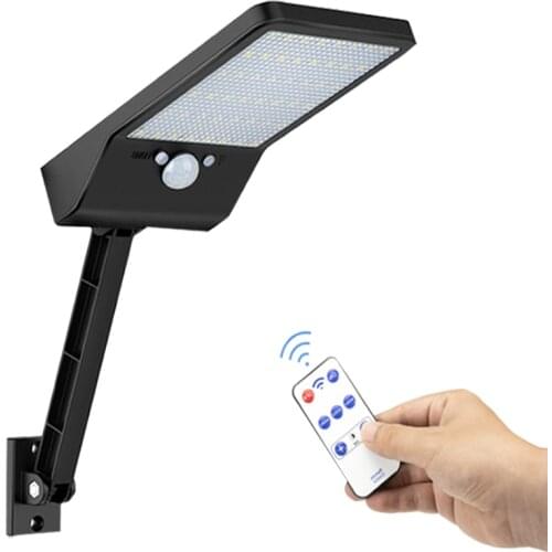 LED-Solar-yard-Garden-Lamps Street-Wall-porch-Lights Outdoor remote control Motion-Sensor Waterroof&3