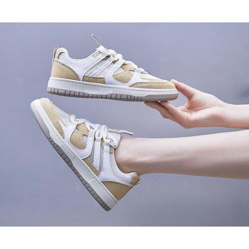 Mesh White Shoes Women 2021 Summer Breathable Running Shoes Women Fashion Casual Sneakers Non Slip Flats women sport shoes