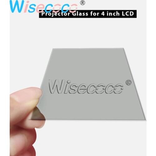 1 pc glass polarizer glass for 4 inch lcd projector repair parts thermal-isolation for Unic UC40 UC46 Rigal