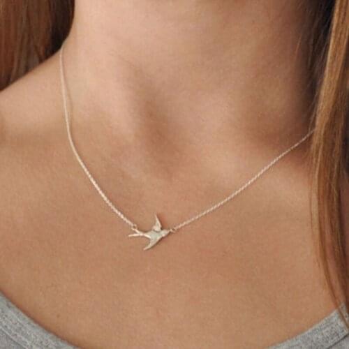 2021 Trendy Tassel Pendant Necklaces for Women Birdie Chains Choker Necklaces Jewelry Accessories Wholesale Collier