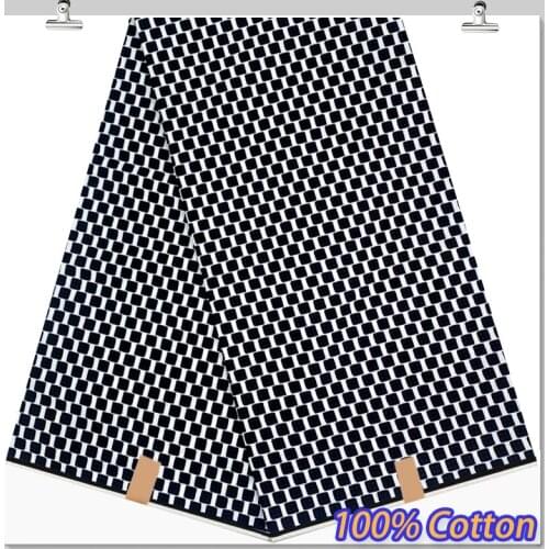 2021 high quality 100% Cotton Veritable wax african fabric african print fabric wholesale Tissu wax africain print fabric HM1043