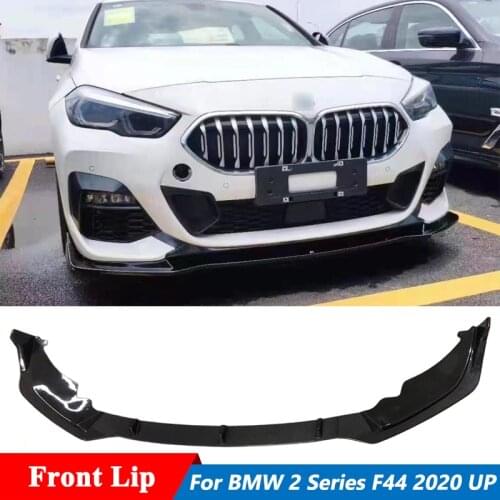 3 PCS Carbon Fiber Front Bumper Spoiler Lip For BMW 2 Series F44 228i M235i Sport Car Tuning 2020 Up