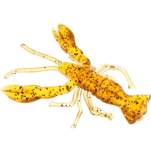 50x Crayfish Fishing Lures Crawfish Soft Bait Luminous Saltwater Freshwater Senuelos de pesca leurres de peche