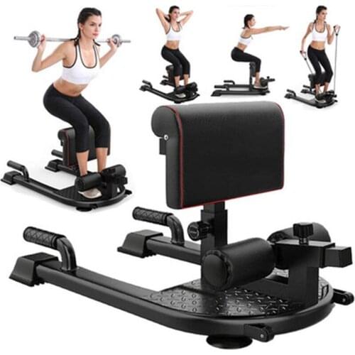 Free shipping squat aid multi-function sit-ups abdomen machine girl squat home abdominal muscle hip training fitness equipment