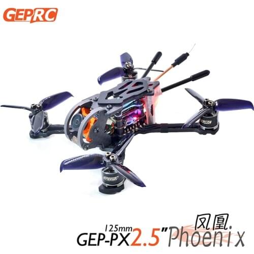 GEPRC GEP-PX Phoenix Racing Mini Drone 1106 4500KV Brushless Motor F4 Flight Controller RunCam Micro Swift Camera for FPV Drone