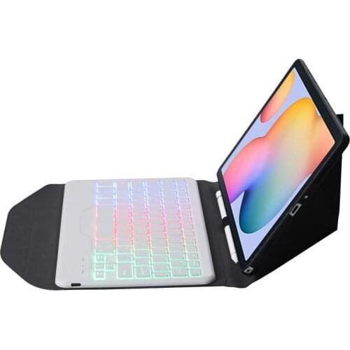 Magnetic Smart Case For Samsung Galaxy Tab S6 Lite 10.4 P610 P615 Cover Wireless Bluetooth Keyboard Funda PU Leather Stand Shell