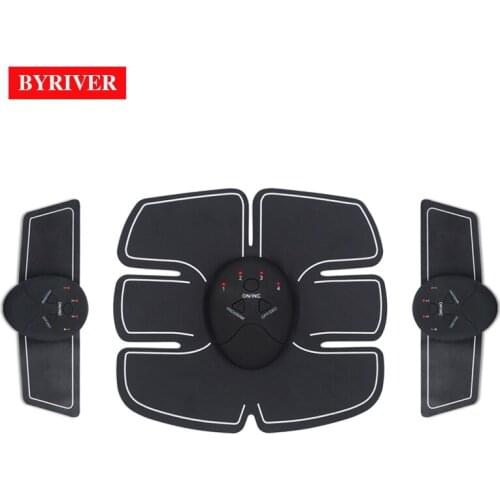 Drop Shipping Electric Wireless Muscle Abdominal Stimulator Pads EMS Trainer Massager Smart Abs Stimulating Machine Exerciser
