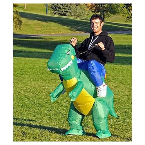 Inflatable dinosaur costume dinosaur jumpsuit dinosaur clothing halloween costumes funny costumes animal cosplay