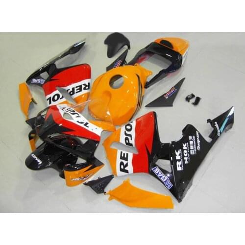 Motorcycle Fairings For CBR600RR CBR600 CBR 600 RR 2003 2004 03 04 F5 ABS Plastic Injection Fairing Bodywork Kit REPSOL od5
