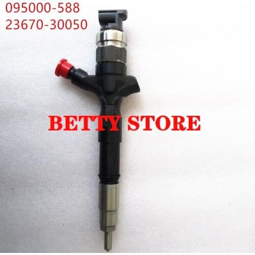 Original common rail injector 095000-5881, 095000-5880, 9709500-588 for 23670-30050, 23670-39095 23670-39096