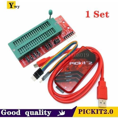 1set PICKIT3 Programmer + PIC ICD2 PICKit 2 PICKIT 3 PICKIT 3.5 Programming Adapter Universal Programmer Seat