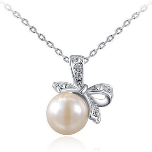 Женские ожерелья из жемчуга QianBei China At AliExpress