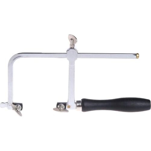 Jewelry Saw Frame Adjustable Jeweler Making DIY Tools Blade Handmade Crafts Arc