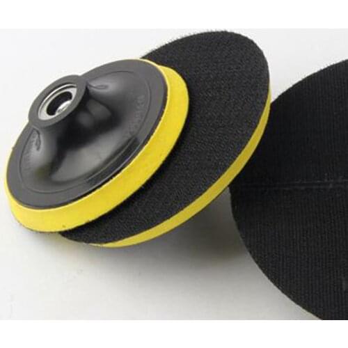 Self-adhesive Polishing Pad 3"/4"/5"/6"/7" Sandpaper Sucker Hook-Loop Disc Electric Machine Angle Grinder Sanding Pad