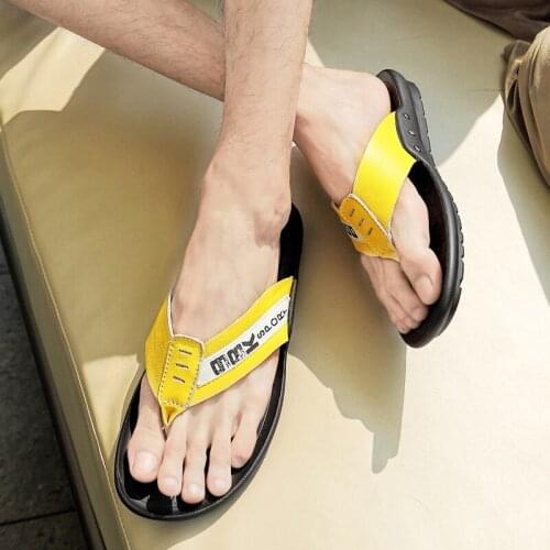 Sandals Outdoor Sandale Ete Homme Sandalias Cuero Hombre Sandals Shoes Men Zandalias Summer Leather Big Size Slide