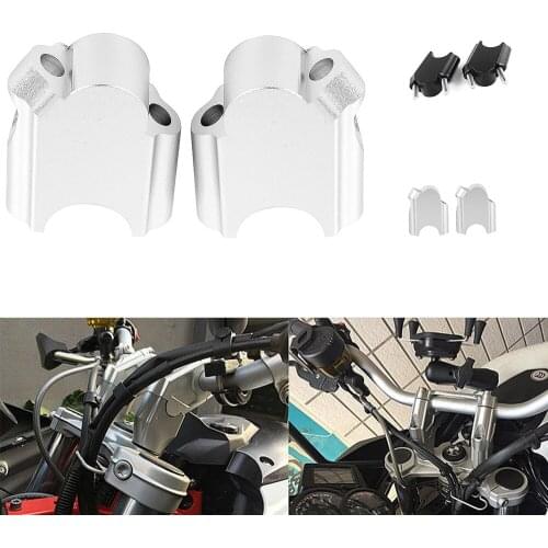 Motorcycles Parts CNC Alumnium Accessories Handle Bar Riser Mount Clapms For BMW F800GT 2009-2017 F800GS 2008-2017