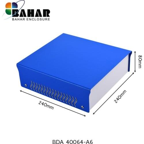 Iron enclosure for project box Iron power supply equipment cases diy junction box custom design iron enclosure 240*240*80mm