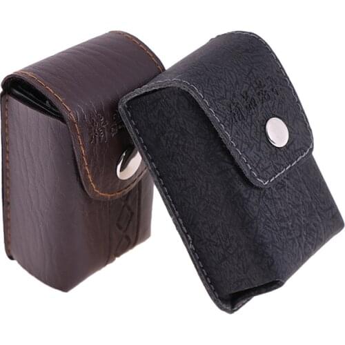 1 PCS Portable Men Women Unisex Reading Glasses Box Folding Protective Leather Soft Bag 3 Styles Presbyopic Glasses Case
