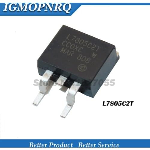 10pcs L7805C2T TO-263 L7805CD2T TO263 L7805 SOT new Free shipping