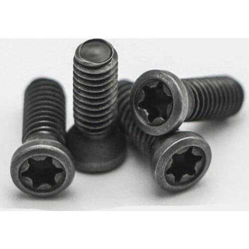 20-50pcs M1.6 m1.8 m2 m2.2 m2.5 m3 m3.5 m4 M5 M6 CNC Insert Torx Screw for Replaces Carbide Inserts CNC Lathe Tool