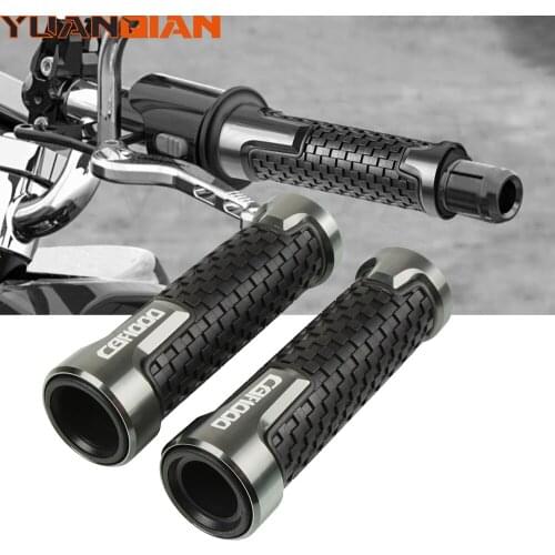 7/8"22mm cnc Aluminum Motorcycle Accessories Handle Bar Grip For Honda CBF1000 CBF 1000 2006 2007 2008 2009