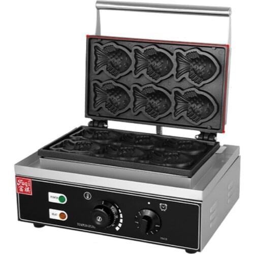 Pancake Maker Electric Fish Shape Waffle Maker Cake Maker Electrothermal Snack Baking Machine 110V /220V