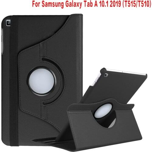 Case for 2019 Samsung Galaxy Tab A 10.1" SM-T510 SM-T515 T510 T515 360 Degree Rotating Stand Cover for Galaxy Tab A 10.1 2019