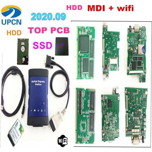 Quality A+ MDI 2020.09 WIFI 2020.09 SSD / HDD For GM MDI and For Opel Diagnosis car Diagnostic Tool